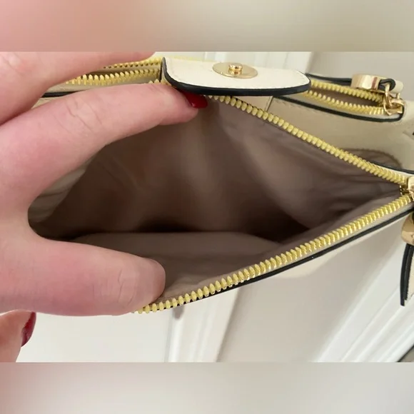 Nine West Cream Crossbody Bag - Picture 4 of 8